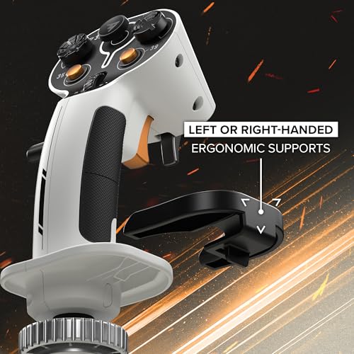 Thrustmaster Sol-R2 HOSAS Dual Space Combat Flight Joystick Set - PC | 88 programable actions buttons, 2 detachable grips, 2 throttles, zero drift, interchangeable rests, backlit sci-fi design - style: Sol-R2 HOSAS