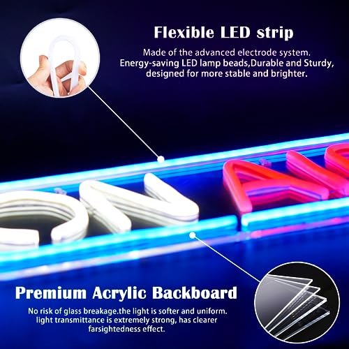 ON AIR Neon Sign Lights - Live Recording Studio LED Light Streaming Broadcast Sign USB Powered - Bar Pub Club Wall Decor Christmas Party Lights - style: ON AIR