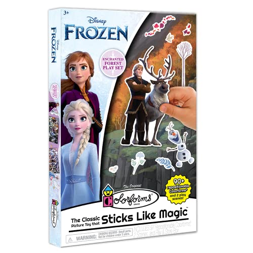 Colorforms — Disney Frozen Box Set — Pieces Stick Like Magic — Creative Storytelling Fun! — Ages 3+ - style: Frozen