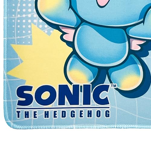 KESS: Sonic: Playmat - Chao - 23.75 x 13.5 Neoprene, Non-Slip, Tabletop Accessory, Comfort & Protection Surface, Card-Board-Dice-RPG Games, Mouse Pad - style: Chao
