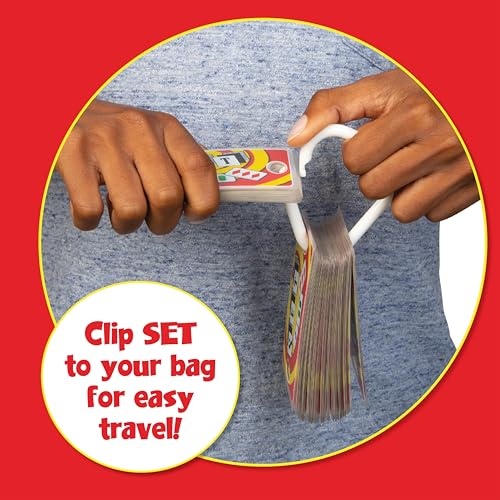 SET Waterproof Card Games for Kids, Matching Game, Learning Games, 6+ | Waterproof Games, Pool Toys, Summer Toys, Family Game Night, Travel Games, Playing Cards Screen-Free - style: SET Waterproof
