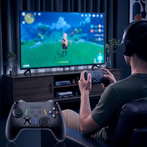 Sehawei Wireless Controller for Xbox One/Xbox One S,PC,Macro & Turbo | 2.4 GHz Wireless Controller Plug and Play, Compatible with Xbox One/Xbox One S/Xbox One X/Xbox series S/Xbox Series X/PS3/PC