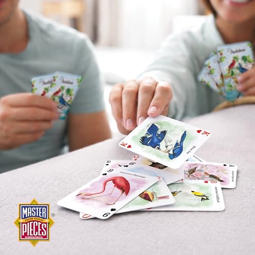 MasterPieces Officially Licensed Audubon Playing Cards - 54 Card Deck for Adults - style: Audubon