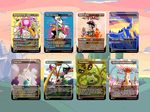 Adventure MTG Commander Deck β Adventure Time Edition β 100 Proxy Full Art Cards (Card Only) - style: Card Only