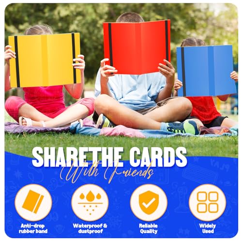 Card Binder 9-Pockets, Trading Card Binder,20 Pages, 360 Card Capacity Collection Binder, Card Folder for MTG, TCG, Game Cards & Sports Cards(Yellow) - color: Yellow