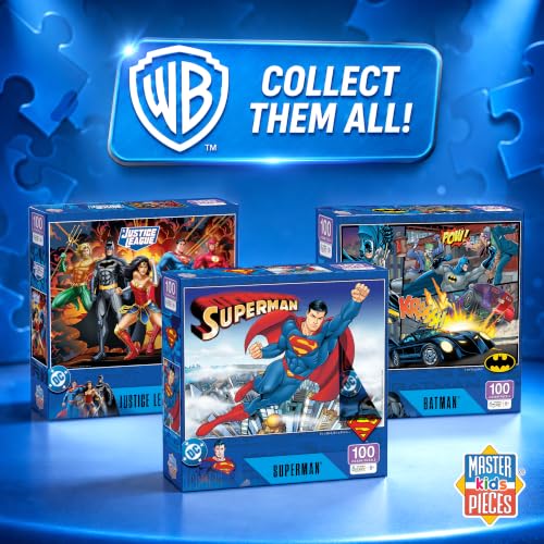 MasterPieces 100 Piece Jigsaw Puzzle for Kids - 14"x19" - Wonder Woman - style: Wonder Woman