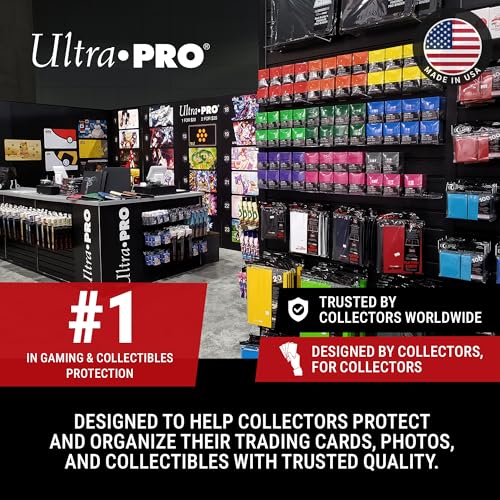 Ultra Pro Card Pages for Binders – 9 Pocket Trading Card Binder Pages – Silver Series for Trading Cards & Collectibles – Archival Safe, UV Protection & 3-Ring Binder Compatible – 25 Pages, Made in USA - size: 25ct, style: 25-Count