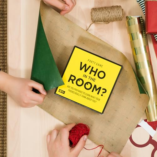 Hygge Games Who in The Room? Party Gamef Yellow