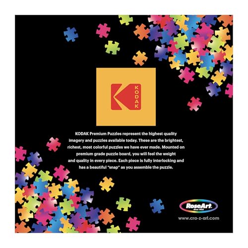 RoseArt - Kodak Premium - Village Areopoli - 1000 Piece Jigsaw Puzzle for Adults - style: Village Areopoli