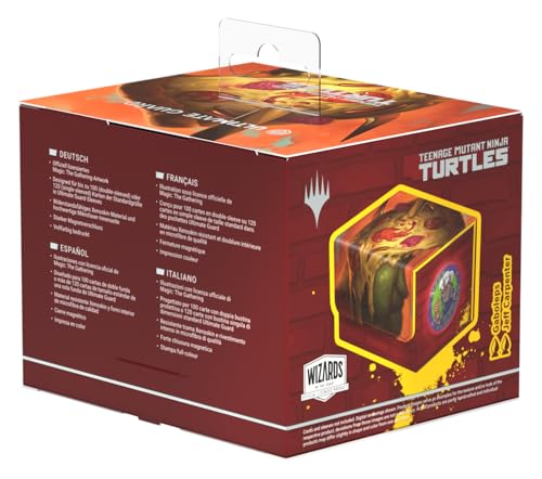 Ultimate Guard - Sidewinder 100+ Xenoskin - Magic: The Gathering Universes Beyond - Teenage Mutant Ninja Turtles - Mountain - color: Mountain, size: 100+