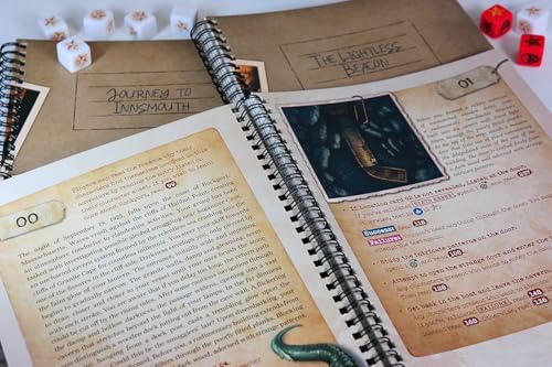Miskatonic Tales: Journey to Innsmouth by Chaosium Inc. | Ages 14+ | 1-4 Players | 90-180 Minute Playing Time | Storytelling Board Game