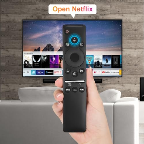 Replacement Voice Remote for Samsung-TV-Remote Control Compatible for All Samsung with Voice Function Smart Curved Frame QLED LED LCD 8K 4K TVs - color: voice remote for Samsung TV