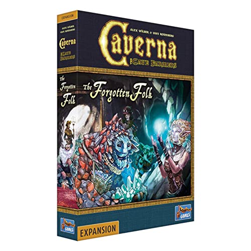 Lookout Caverna The Cave Farmers The Forgotten Folk Board Game Expansion | Strategy Game for Adults and Kids | Ages 12+ | 1-7 Players | Aveg. Playtime 30-210 Minutes | Made Games