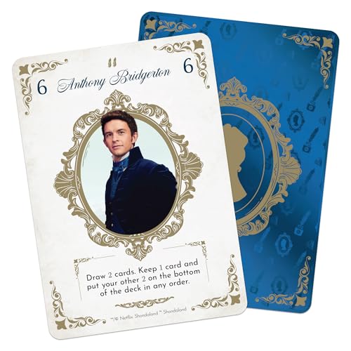 Bridgerton Love Letter Card Game - Unmask Lady Whistledown's Identity! Strategy Game for Kids and Adults Based on The Hit Neflix Series, Ages 10+, 2-6 Players, 20 Minute Playtime, Made by Z-Man Games