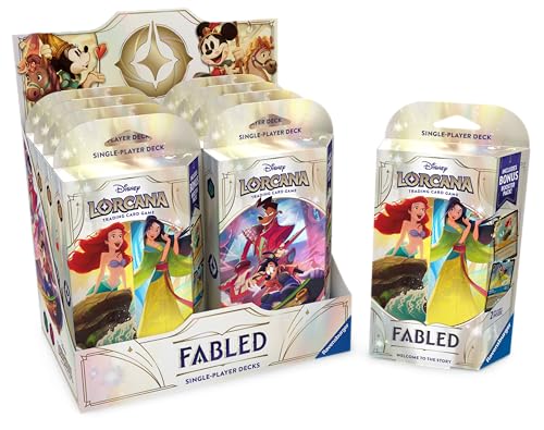 Disney Lorcana TCG: Fabled - Single-Player Deck Emerald and Ruby