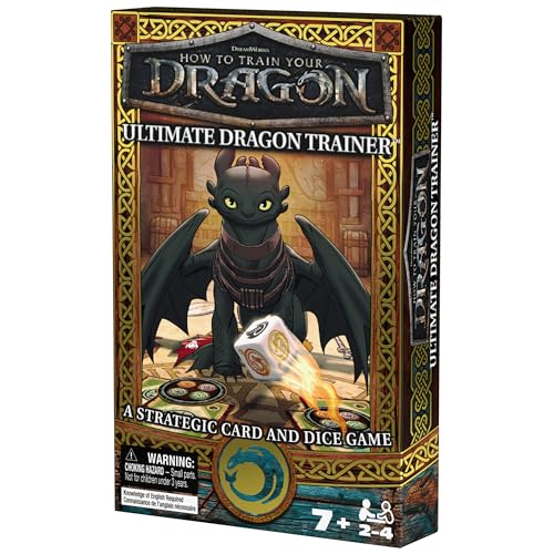 Spin Master Games How to Train Your Dragon Ultimate Card Game | Cooperative Dragon Training Adventure Game, Work Together to Train Dragons Like Toothless, For 2-5 Players, Ages 7 & Up