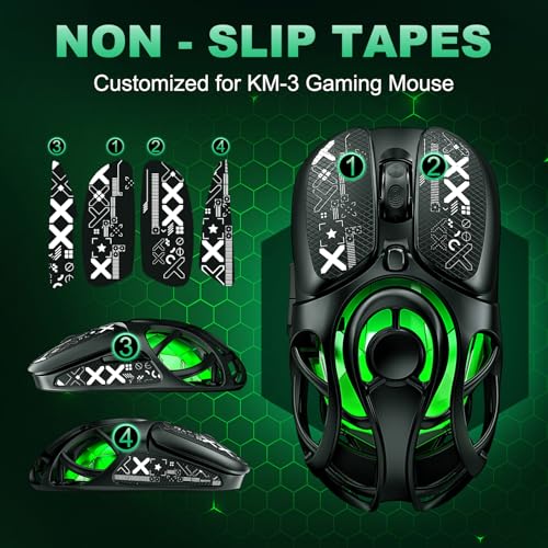YPBDAN Tri-Mode Wireless Gaming Mouse with RGB, 10000 DPI | 2.4G/USB-C/Bluetooth 5.3 Mouse, 60H Battery, Ultra-Light Ergonomic Rechargeable Design for PC Mac Laptop