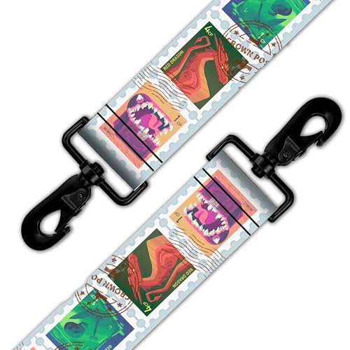 Rollacrit Gelatinous Cube 55-inch Bag Strap - Nylon Strap for Bag of Holding Messenger Bag, Purses, Cross-body bags, game bags - style: Stamp