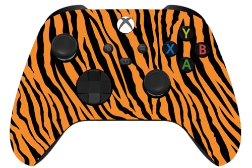 ProControllers LLC Wireless Custom Controller Compatible with PC, Windows 10+, Series X/S & One (Series X/S Orange Tiger) - color: Series X/S Orange Tiger