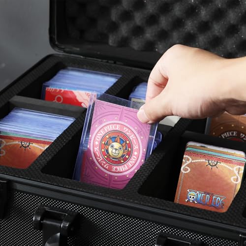 Toploader Storage Box for 3" x 4" 35PT Rigid Card (Large) | Hard Case, Dividers, Durable, Large Capacity, Ultimate Protection - size: Large