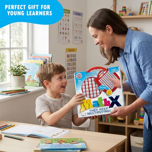 Small World Toys Multiplication Machine Math Game for Kids 3+ | Montessori math toy for kindergarten, homeschool & classroom. Hands-on learning gift that builds multiplication skills. - style: Multiplication