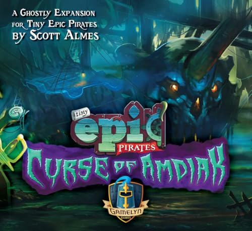 Gamelyn Tiny Epic Pirates: Curse of Amdiak Expansion Board Game - Board Game - 8+