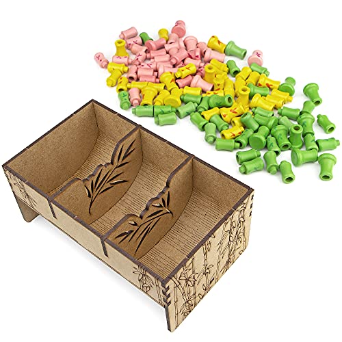 Organizer for Takenoko Board Game and Chibis Expansion, Storage Insert, Accessories Upgrade
