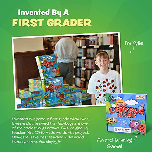 The Ladybug Game! Award Winning Kids Board Game. A Super Fun, Educational Game Your Kids and Will Love! Easy to Play, Perfect for - Birthday Gifts, Travel, Home, Parties, at Grandparents Home!