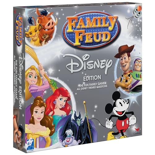 Family Feud Disney Edition Game for Adults, Families and Kids Ages 6 and up, by Spin Master