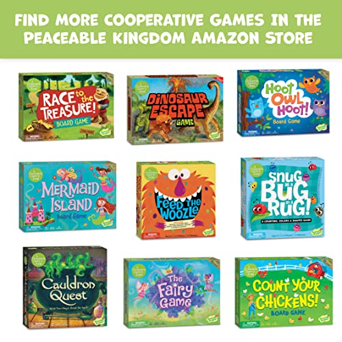 Peaceable Kingdom Feed the Woozle Cooperative Game | A cooperative game where players team up to win together, for 2-5 players. Ages 3+.