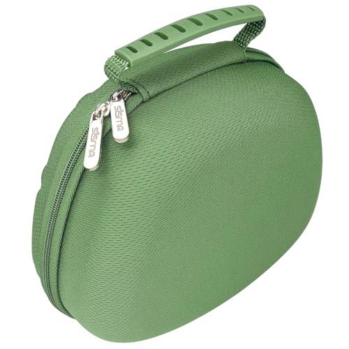 sisma Carry Case Compatible with Nintendo Joy-Con 2 & Official Grip, Buttons & Joysticks Full Protection, Hard Shell Original Switch 2 Controllers Travel Storage Case Joycon Carrying Pouch, Armygreen - color: Green - Fits Joy-Con 2 & Grip
