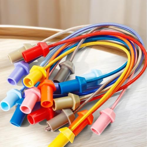 Rope Untangling Game, Brain Knots Game Strategy Thinking for All Ages | Elastic Rope Design, Plastic, Multi-color, Multi level Difficulty, practical portable storage bag, Fun Family Activity