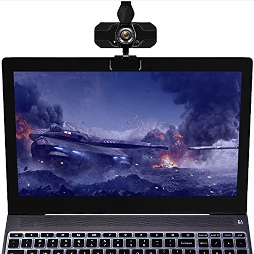 JCWINY Webcam Cover, 2 Pack Desktop Computer External Webcam Lens Covers Shutter Cap Hood, Streaming Web Camera Privacy Cover Clip Compatible with Logitech HD Pro Web Cam C270/C615/C920/C930e/C922X