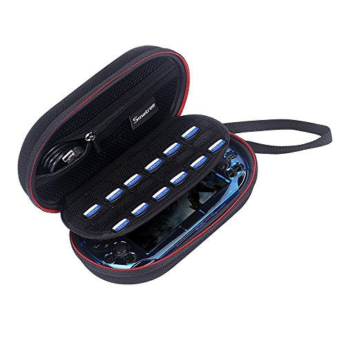 Smatree P100L Carrying Case Compatible for PS Vita 1000, PSV 2000, PS Vita PCH-2000,PSP 3000 with Cover (Console,Accessories and Cover NOT Included) | Compatible for PS Vita 1000,PSV 2000,PS Vita PCH-2000,PSP 3000 with Cover (Console,Accessories and Cover