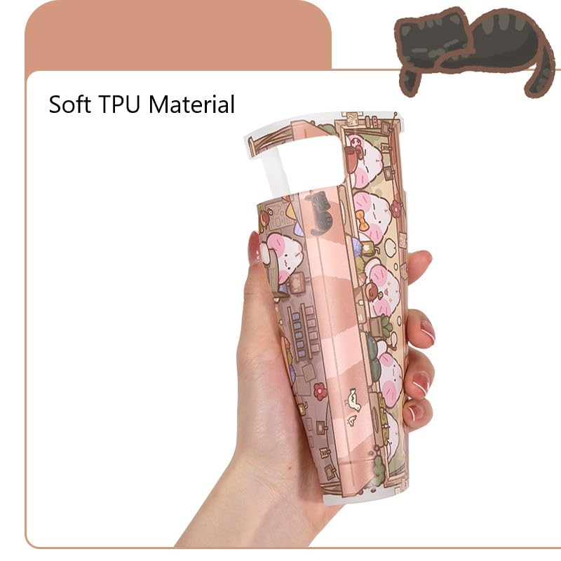 Bunny Grocery Switch Protective Case Cover Skin, Soft TPU Cover Case Compatible with Switch - size: For Switch 2017