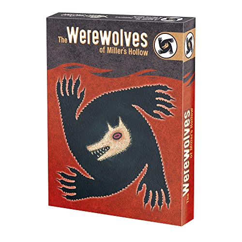 Asmodee The Werewolves of Miller's Hollow Party Game - Social Deduction and Strategy Game, Fun Family Game for Kids and Adults, Ages 10+, 8-18 Players, 30 Minute Playtime, Made by Zygomatic