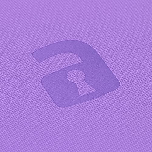 Vault X 4 Pocket Zip Trading Card Binder 160 Cards Exo-Tec (Purple) | Holds 160 standard-size TCG cards in 20 side-loading 4-pocket pages. Padded, water-resistant Exo-Tec cover. - color: Purple