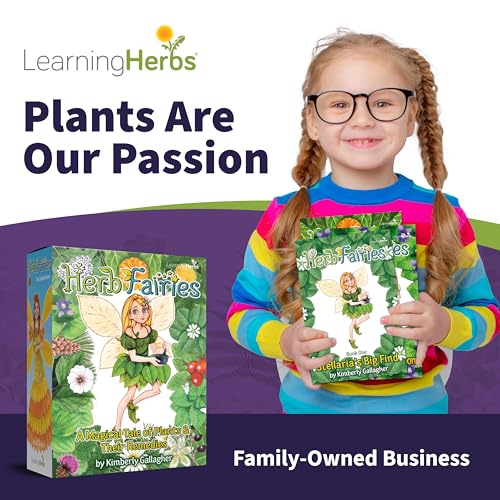 Herb Fairies 13 Plant Story Books Set, Includes a Digital Learning System | Fairy Books for Kids, Children’s Books About Fairies, Audiobooks, Crafts, Printables & Games, Interactive Educational Stories - style: Herb Fairies