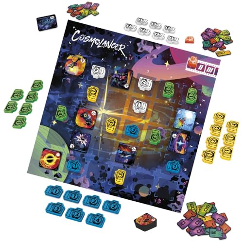 Cosmolancer Board Game | A Strategy Game by Reiner Knizia | Ages 9 and Up | 2 to 4 Players | 30 Mins. | Family Games for Kids, Teens, and Adults