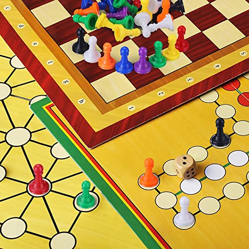 Hestya 96 Pcs Board Game Pawns 8 Colors Plastic Pawn Pieces 1 Inch for Board Games Replacement Classroom Token Markers DIY Game Tabletop RPG Arts Crafts