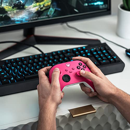Microsoft Controller for Series X / S, & Xbox One (Latest Model) - Deep Pink (Renewed)