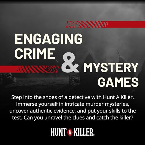 Hunt A Killer: R.I.P at The Rodeo, Solve The Murder of a Rodeo Clown, Mystery Box Game for True Crime Fans, Murder Mystery Game for Adults, Play Detective at Home, Designed for 1+ Players Ages 14+ - style: R.I.P at The Rodeo