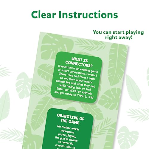 Skillmatics Educational Game – Connectors Animal Planet | Fun Learning Game of Connections, Strategy & Matching, Ages 3 to 6 - style: Animal Planet