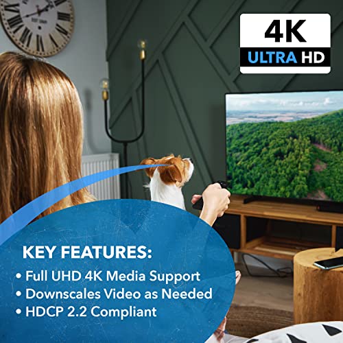 OREI 4x4 HDMI Matrix Switch – 4K@60Hz with Downscale, HDR, HDCP 2.2, EDID | HDMI Switch 4 In 4 Out, HDMI Matrix 4x4 – HDMI 2.0, Dolby Vision, HDR10+, LPCM 7.1CH, DTS-HD Master Audio - size: 4x4 Matrix