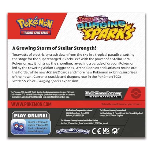 Pokémon TCG: Scarlet & Violet - Surging Sparks Booster Display Box