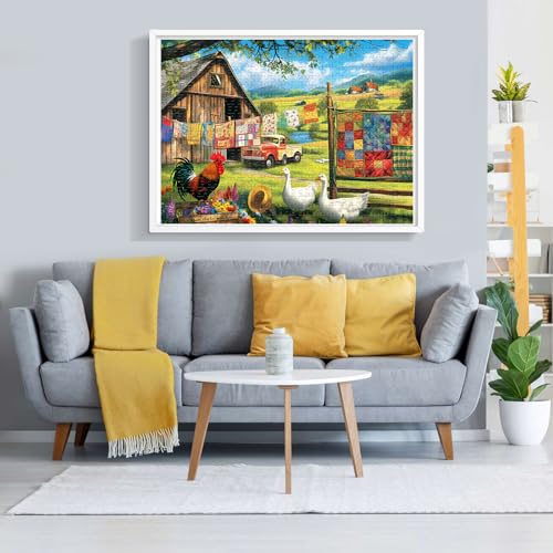 500 Pieces Puzzles for Adult Jigsaw Puzzle 500 Piece Puzzle Elderly Puzzle | 500 Pieces Puzzles for Adult Jigsaw Puzzle 500 Piece Puzzle Elderly Puzzle - style: Farm