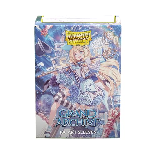 Dragon Shield | Grand Archive Matte Art Sleeves | 100 CT - Smooth & Tough Premium TCG Sleeves | Compatible with Pokemon, One Piece & Magic The Gathering | Alice, Golden Queen - color: Alice, Golden Queen