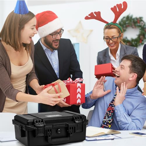 HLHGR Hard Carrying Case for Nintendo Switch 2,Heavy Duty Protective case IP67 Waterproof Soft Lining Hard Travel All IN One Case for Nintendo Switch 2 Console Pro Controller & Accessories (black) - color: black