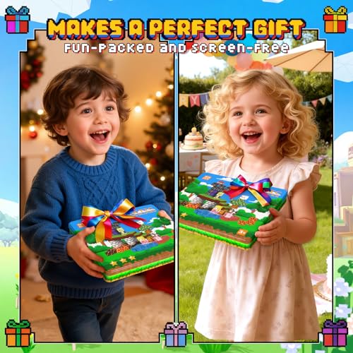 99PCS Magnetic Blocks Travel Toys, Magnet Building Blocks with Portable Metal Box, Mini Construction Travel Magnetic Tiles for Toddlers Boys Age 3-5 4-8 8-12, STEM Sensory Outdoor Travel Toys Gifts