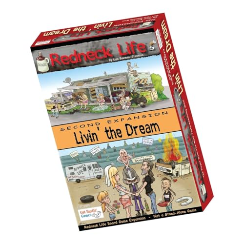 Gut Bustin' Games Livin' The Dream!: Redneck Life Board Game Expansion #2 Board Games - style: Livin' The Dream!